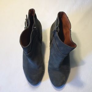 Lucky Brand Ankle Boots Sz 7 With 4 inch Heels